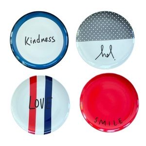 Ellen Degeneres Royal Doulton 8.2” Plates Set of 4